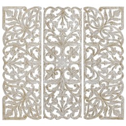 Dekoracja ścienna DKD Home Decor Złoty Biały Żelazo Romantyczny Drewno MDF (40 x 2 x 120 cm)