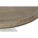 Stolik DKD Home Decor Biały Naturalny Metal Jodła 61,5 x 61,5 x 51 cm