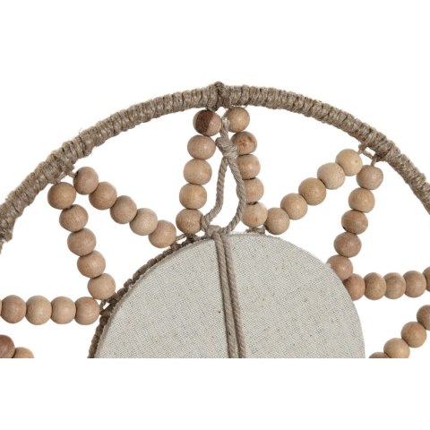 Zestaw luster Home ESPRIT Naturalny Scandi 20 x 1 x 20 cm (3 Części)