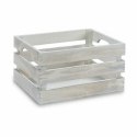 Pudełko ozdobne Biały Drewno topolowe 26,2 x 13,2 x 15,8 cm (24 Sztuk)