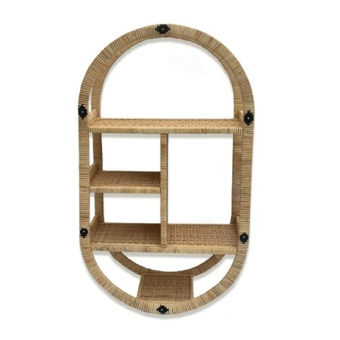 Regał Versa Rattan 16 x 80 x 45 cm