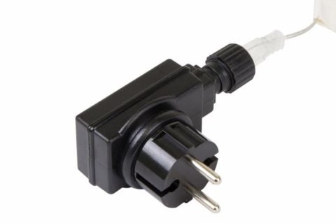 Świąteczna dekoracja świetlna- zszywki, 100 LED, ciepła biel