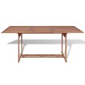 Patio Table 70.9"x35.4"x29.5" Solid Teak Wood