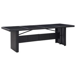 Patio Table Black 94.5