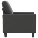 Sofa Chair Dark Gray 23.6" Microfiber Fabric