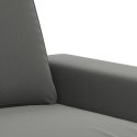 Sofa Chair Dark Gray 23.6" Microfiber Fabric