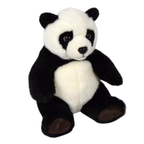 Uroczy Miś Maskotka Panda 28cm Biało-Czarna Miękka Przytulanka