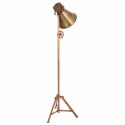 Lampa Stojąca Alexandra House Living Mosiądz 47 x 163 x 47 cm