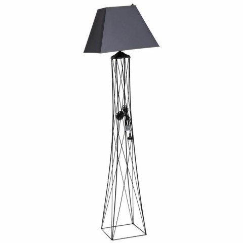 Lampa Stojąca Alexandra House Living Czarny Szary 42 x 160 x 42 cm