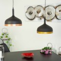 Lampa Sufitowa Alexandra House Living Czarny Miedź