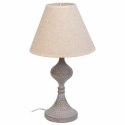 Lampa stołowa Alexandra House Living Biały Szary Metal Materiał 220-240 V 23 x 41 x 23 cm