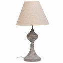 Lampa stołowa Alexandra House Living Biały Szary Metal Materiał 220-240 V 23 x 41 x 23 cm