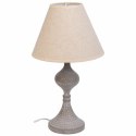 Lampa stołowa Alexandra House Living Biały Szary Metal Materiał 220-240 V 23 x 41 x 23 cm