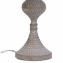 Lampa stołowa Alexandra House Living Biały Szary Metal Materiał 220-240 V 23 x 41 x 23 cm