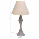 Lampa stołowa Alexandra House Living Biały Szary Metal Materiał 220-240 V 23 x 46 x 23 cm