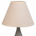 Lampa stołowa Alexandra House Living Biały Szary Metal Materiał 220-240 V 23 x 46 x 23 cm