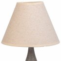 Lampa stołowa Alexandra House Living Biały Szary Metal Materiał 220-240 V 23 x 46 x 23 cm