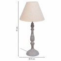 Lampa stołowa Alexandra House Living Biały Szary Metal Materiał 220-240 V 23 x 51 x 23 cm