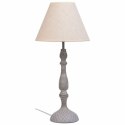 Lampa stołowa Alexandra House Living Biały Szary Metal Materiał 220-240 V 23 x 51 x 23 cm