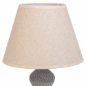 Lampa stołowa Alexandra House Living Biały Szary Metal Materiał 220-240 V 25 x 46 x 25 cm