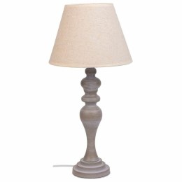 Lampa stołowa Alexandra House Living Biały Szary Metal Materiał 220-240 V 25 x 50 x 25 cm