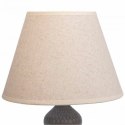 Lampa stołowa Alexandra House Living Biały Szary Metal Materiał 220-240 V 25 x 50 x 25 cm