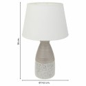 Lampa stołowa Alexandra House Living Srebro Ceramika 14 x 36 x 14 cm