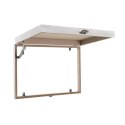 Narzuta DKD Home Decor Licznik Plaża Drewno MDF 2 Sztuk 46,5 x 6 x 31,5 cm