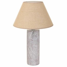 Lampa stołowa Alexandra House Living Srebro Polyresin 220-240 V 14 x 51 x 14 cm