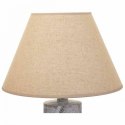 Lampa stołowa Alexandra House Living Srebro Polyresin 220-240 V 14 x 51 x 14 cm