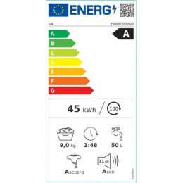 Pralka LG F4WR7009AGS 60 cm 1400 rpm 9 kg