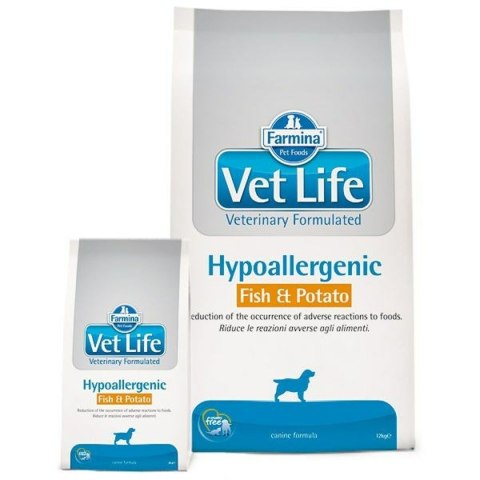 Karma Farmina Vet Life Hypoallergenic Fish & Potato Dorosły Ryba 12 kg