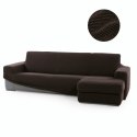 Pokrowiec na szezlong z krótkim prawym ramieniem Sofaskins NIAGARA 210 - 340 cm - Dark Orange