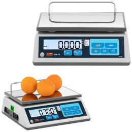 Waga sklepowa handlowa 15 kg / 5 g LCD M LEGALIZACJA