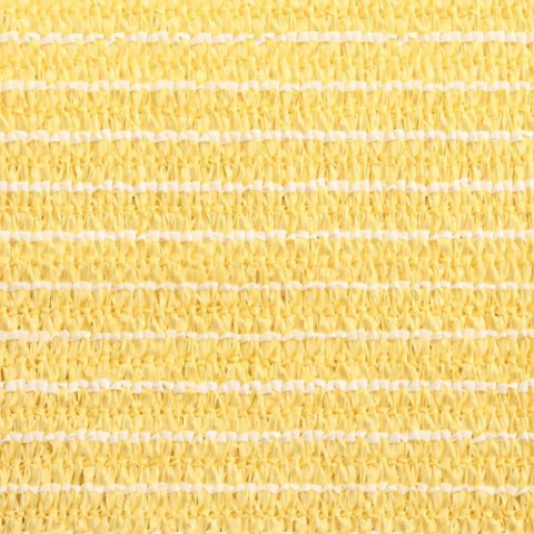 Żagiel przeciwsłoneczny, 160 g/m², beżowy, 3x3x3 m, HDPE