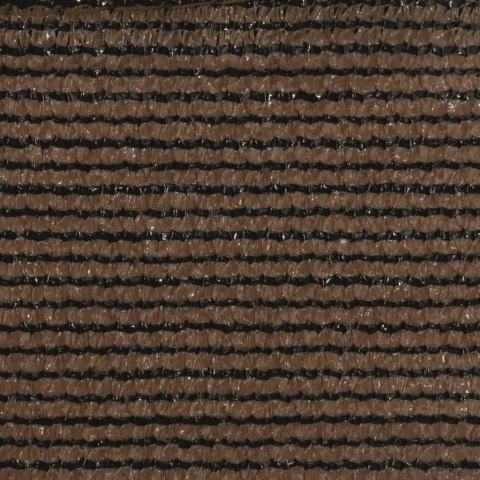 Żagiel przeciwsłoneczny, 160 g/m², brązowy, 3x6 m, HDPE