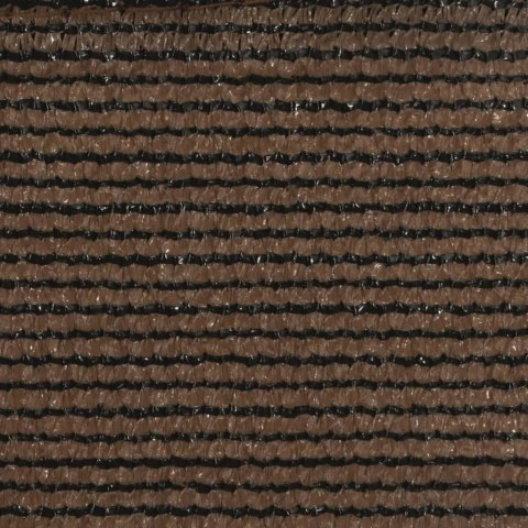 Żagiel przeciwsłoneczny, 160 g/m², brązowy, 4x4x4 m, HDPE