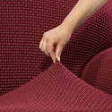 Pokrowiec na Sofę Sofaskins NIAGARA Bordeaux - Sofa 4 osobowa 230 - 270 cm