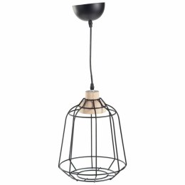 Lampa Sufitowa Alexandra House Living Czarny Naturalny