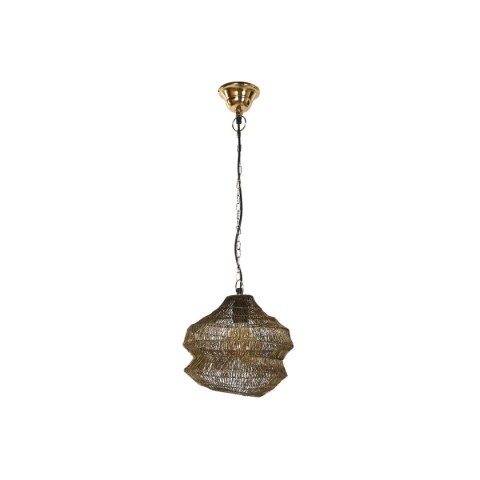 Lampa Sufitowa Home ESPRIT Złoty Metal Żelazo 50 W 26 x 26 x 24 cm