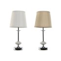 Lampa stołowa Home ESPRIT Biały Beżowy Metal Porcelana 25 W 220 V 20 x 20 x 44 cm (2 Sztuk)