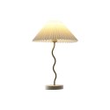 Lampa stołowa Home ESPRIT Biały Złoty Płótno Metal 50 W 220 V 36 x 36 x 52 cm