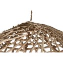 Lampa Sufitowa Home ESPRIT Naturalny Drewno Drewno eukaliptusowe 50 W 100 x 100 x 18 cm