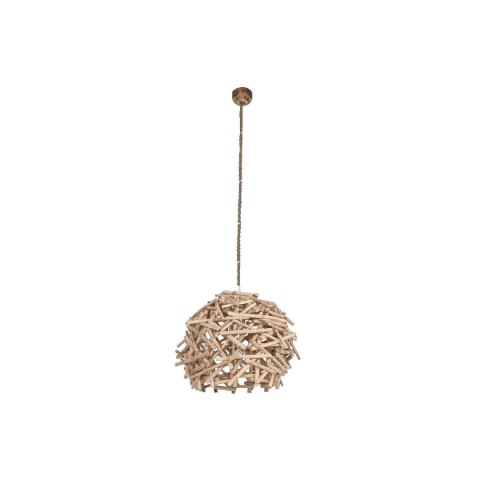 Lampa Sufitowa Home ESPRIT Naturalny Drewno Drewno eukaliptusowe 50 W 40 x 40 x 40 cm