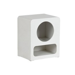 Stolik Nocny Home ESPRIT Biały Drewno MDF 40 x 30 x 48 cm