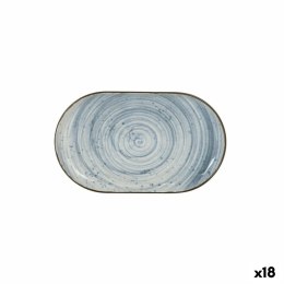 Tacka do przekąsek La Mediterránea Anllo Owalne 25 x 15 x 2,2 cm (18 Sztuk)