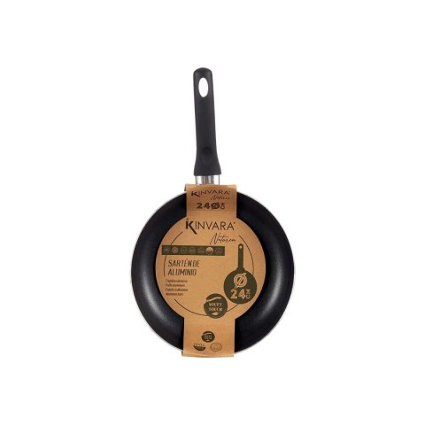 Patelnia Kinvara Kolor Zielony Aluminium 24 cm (6 Sztuk)