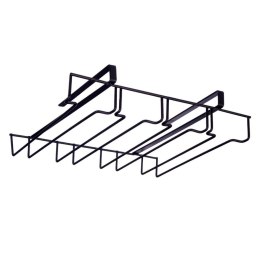 Stojak na Kieliszki Żelazo 36 x 7,5 x 26 cm (6 Sztuk)