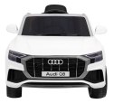 Auto Na Akumulator Audi Q8 Lift Biały Pilot EVA Wolny Start MP3 USB LED