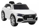 Auto Na Akumulator Audi Q8 Lift Biały Pilot EVA Wolny Start MP3 USB LED